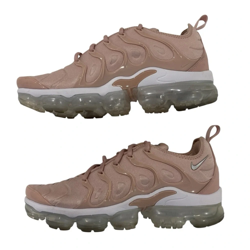 Nike Air VaporMax Plus Pink Oxford DM8327-600 Lace Up Sneakers Women’s Size 12 - Picture 9 of 11